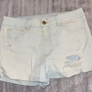 American eagle high rise shortie shorts